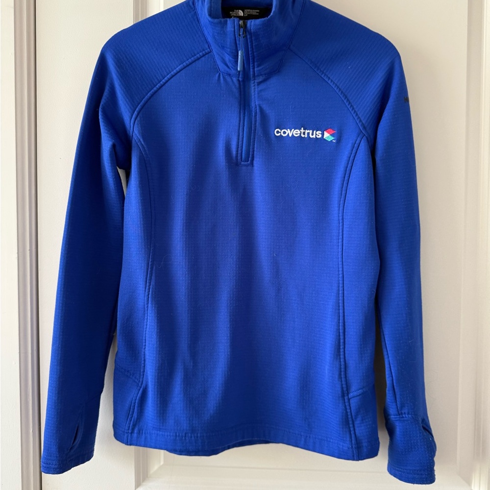 The north face Blue Quarter-Zip Pullover